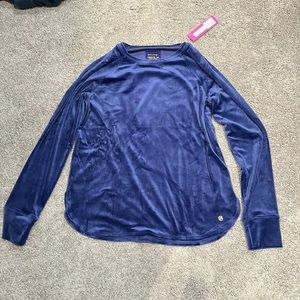 NWT Lilly Pulitzer Luxletic velour long sleeve top